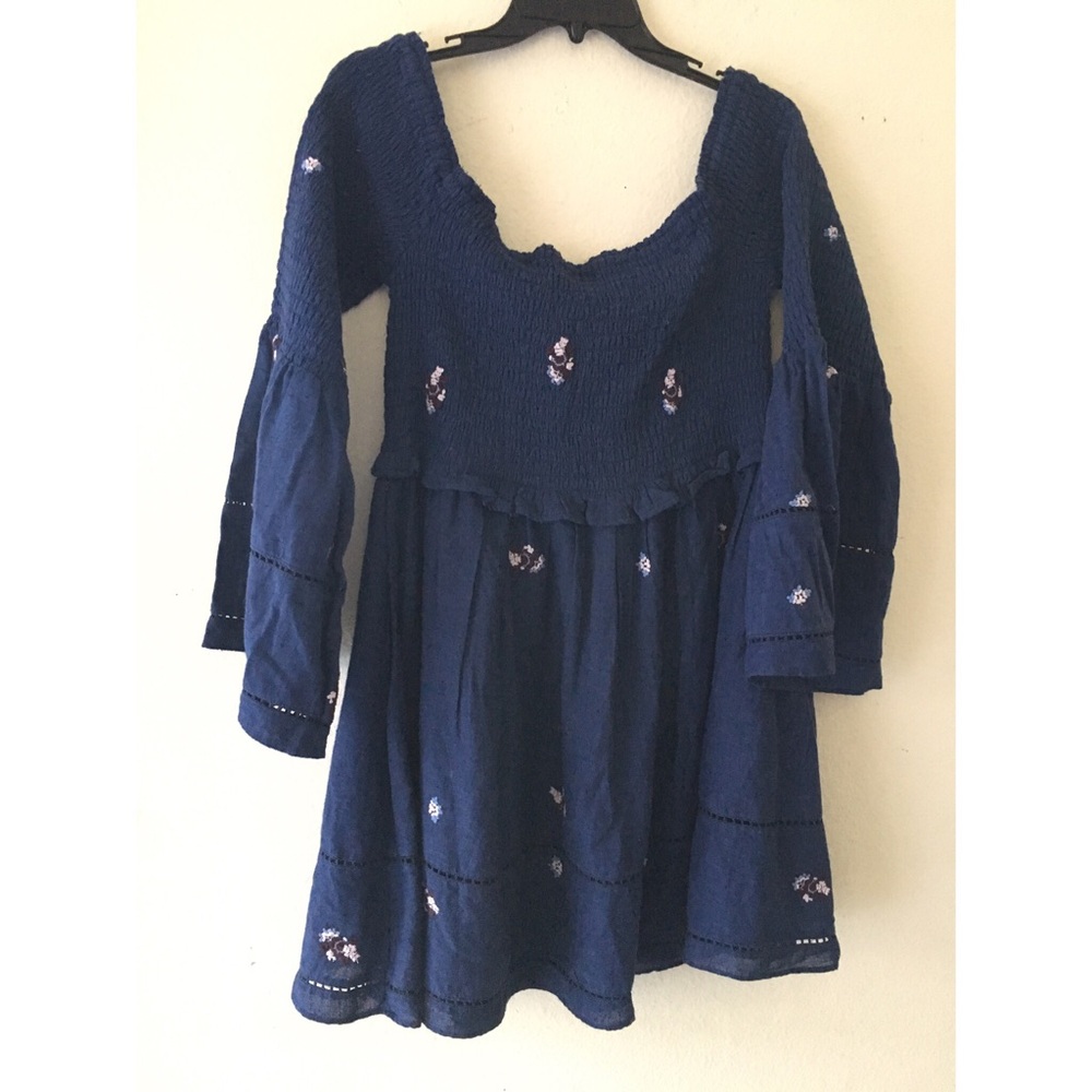 ❤️SOLD❤️FP Counting daisies embroidered dress - Picture 6 of 7